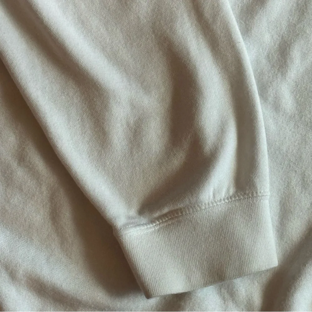 Nike men’s White Long Sleeve Hoodie Black/Gold Logo on front XL - Picture 4 of 12